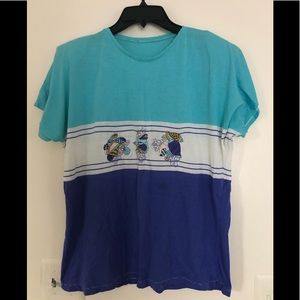 Summer tShirt with sea shells